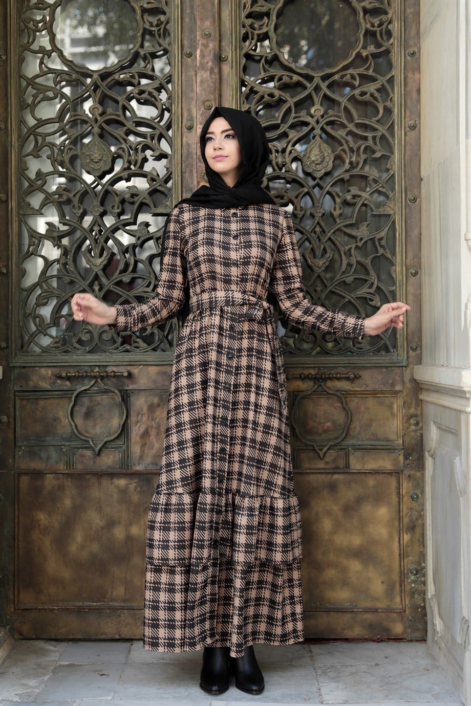 Pınar Şems Sima Elbise Siyah