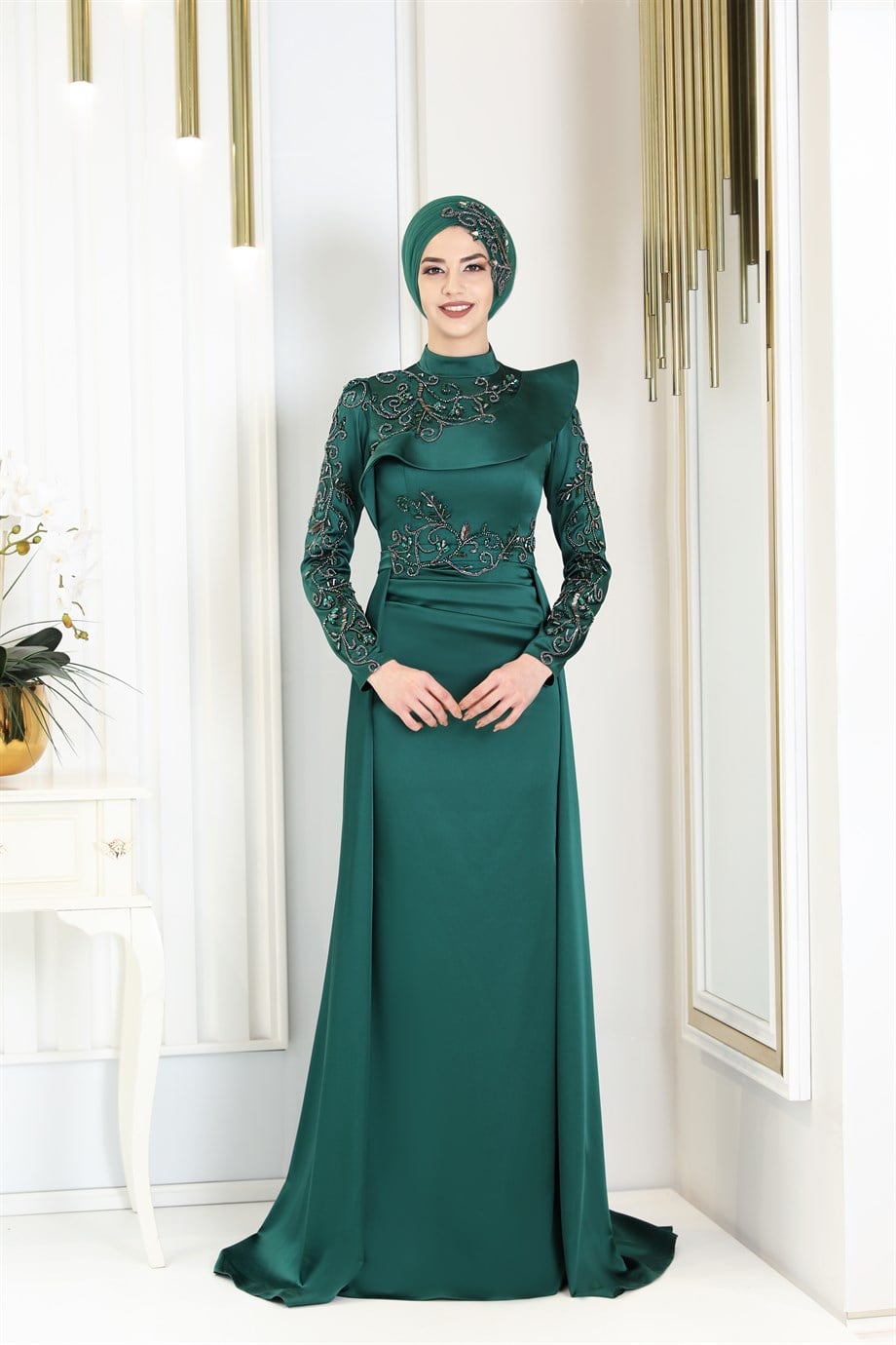 Pınar Şems Zerda Abiye Zümrüt