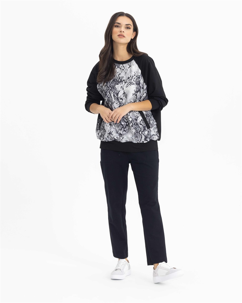 SEÇİL ELASTİK BEL BİLEK BOY PANTOLON