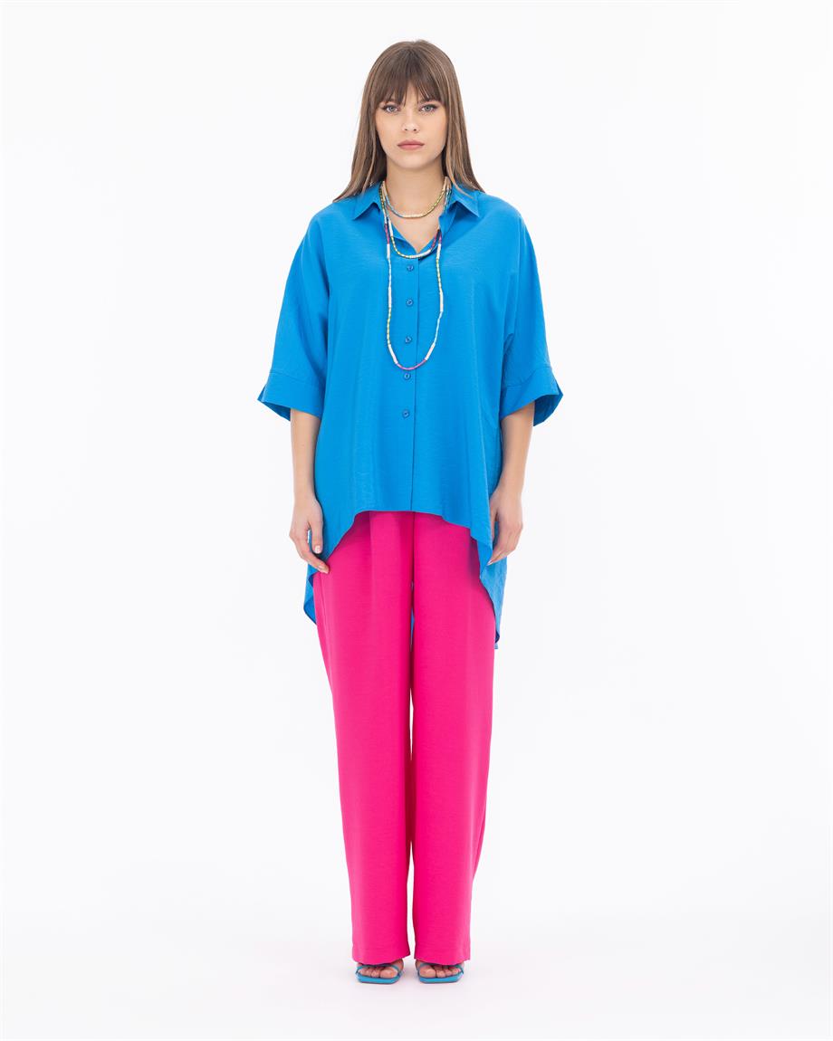 Truvakar Kol Aksesuarlı Gömlek