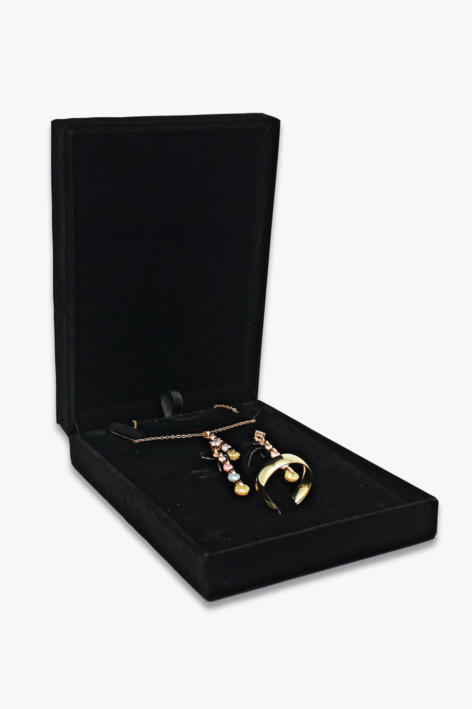 Alkantra Set Takı Kutusu