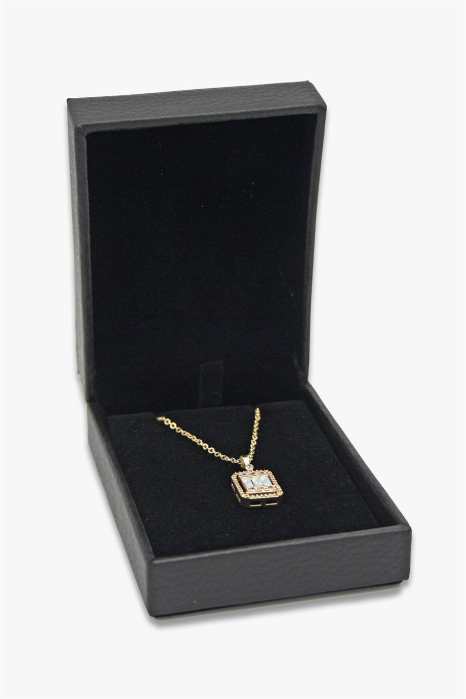 Deri Kolye Kutusu Küçük