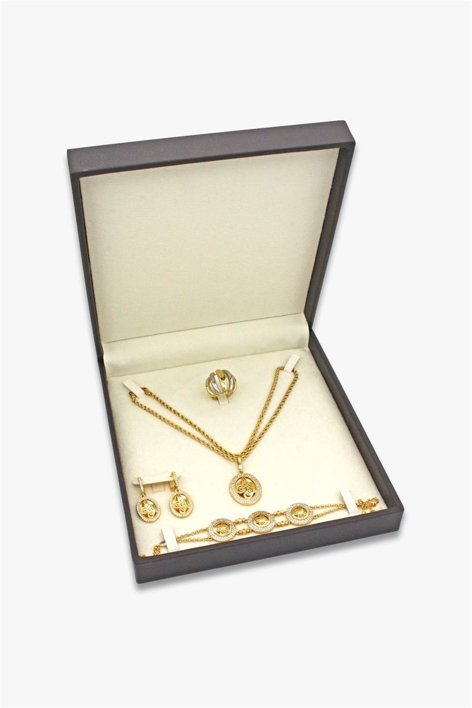 Deri Set Takı Kutusu