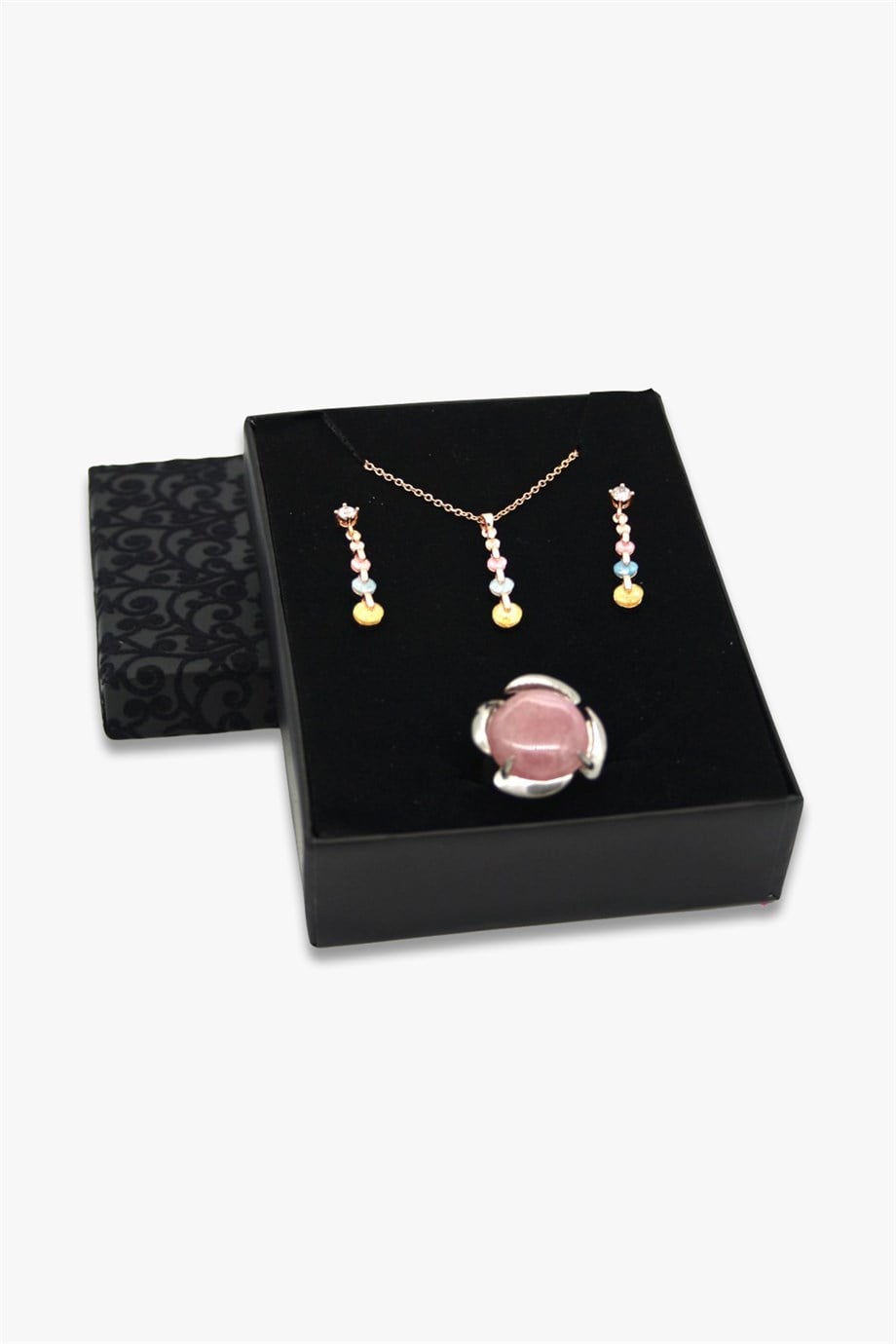 Flok Karton Set Takı Kutusu (12 Adet)