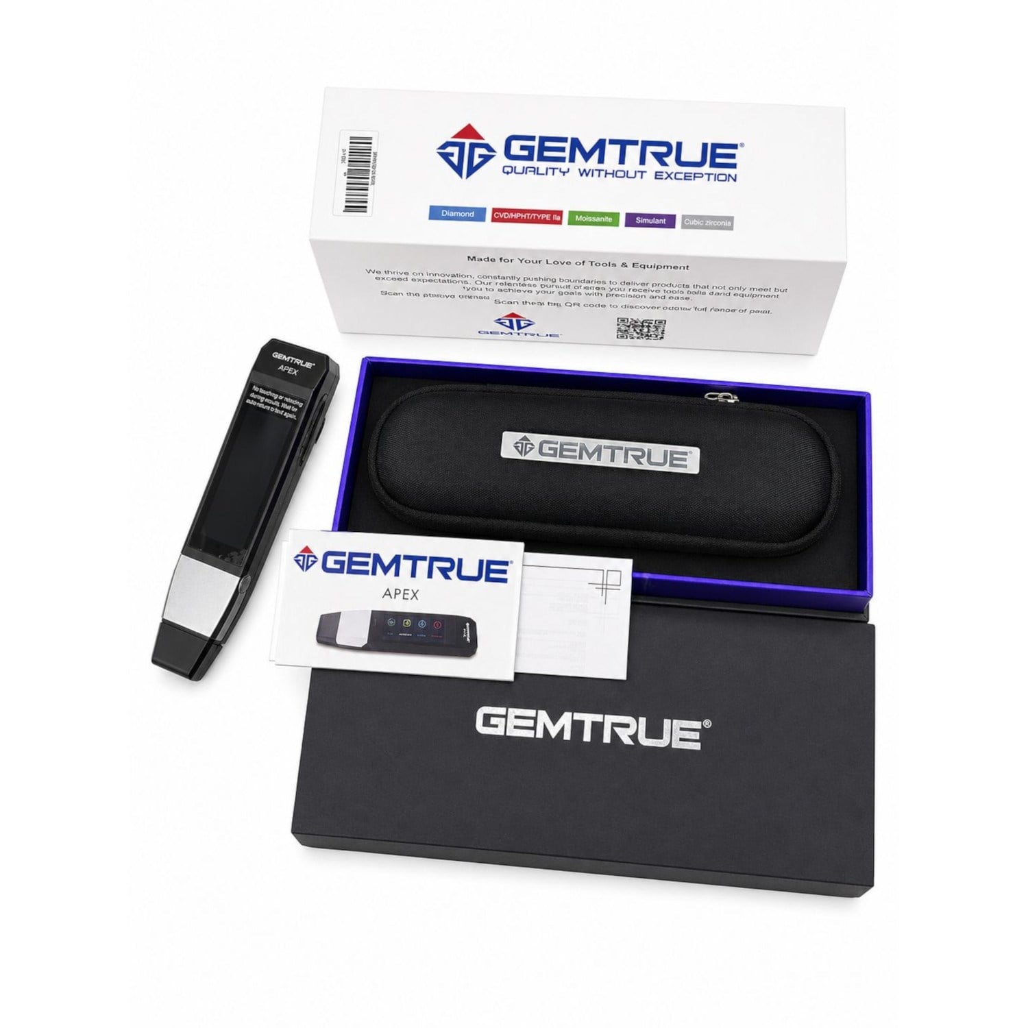 GEMTRUE APEX Profesyonel Pırlanta & Lab Diamond Test Cihazı