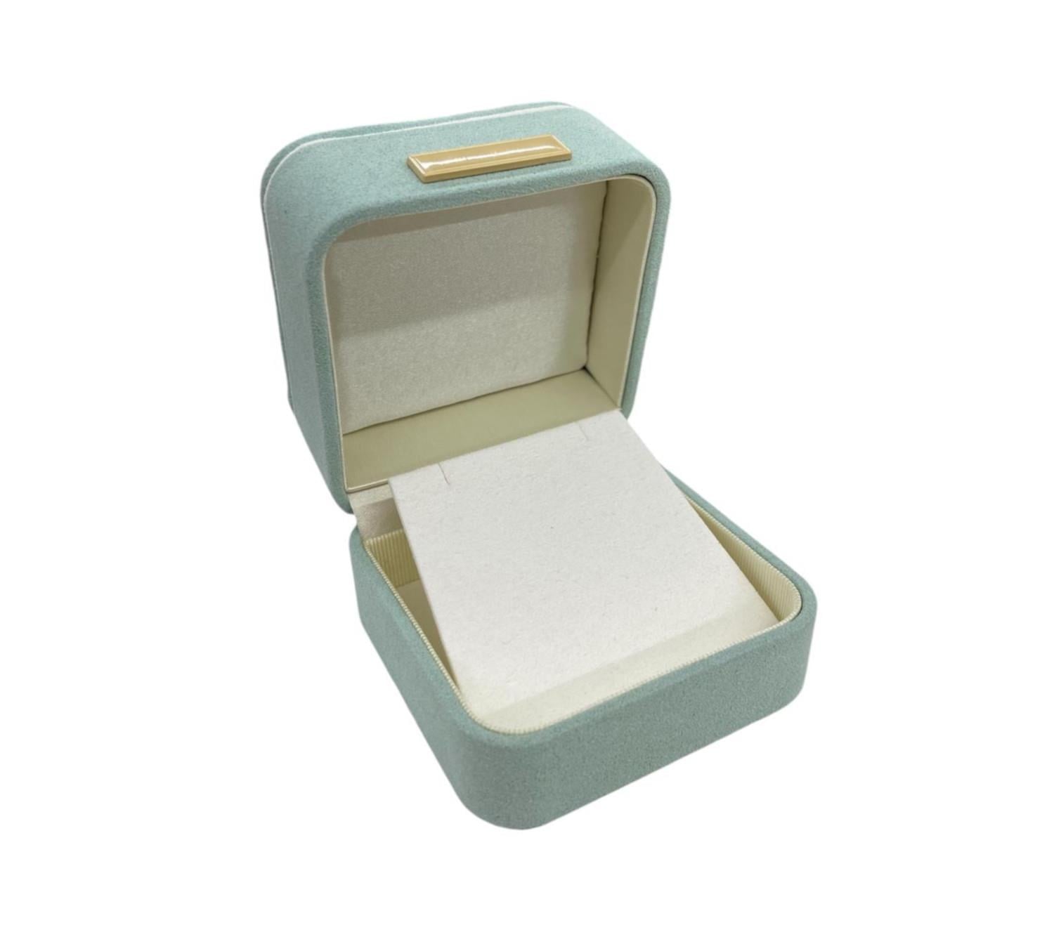 Micro Süet Küpe Takı Kutusu