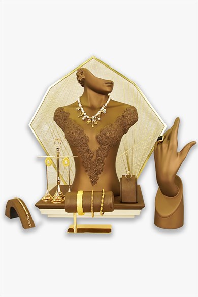 Afrodit Mini Vitrin Seti, Kuyumcu Vitrin Seti