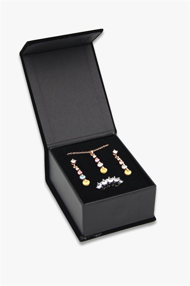 Çınar Süet Set Takı Kutusu