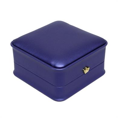 Deri Kelepçe Kutusu Mavi
