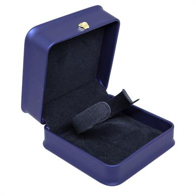 Deri Kelepçe Kutusu Mavi