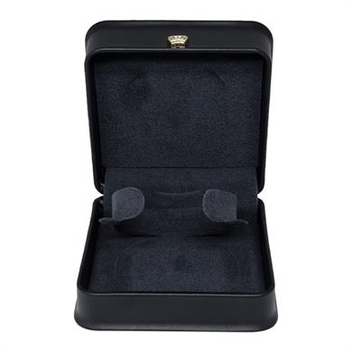 Deri Kelepçe Kutusu Siyah