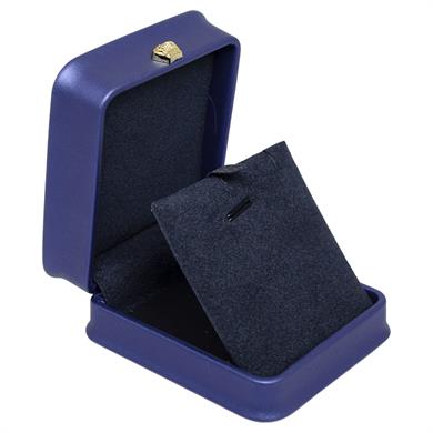 Deri Kolye Kutusu Mavi