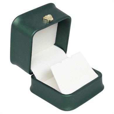 Deri Küpe Kutusu Yeşil