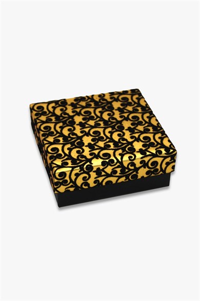 Flok Karton Kelepçe Ve Bilezik Kutusu (24 Adet)