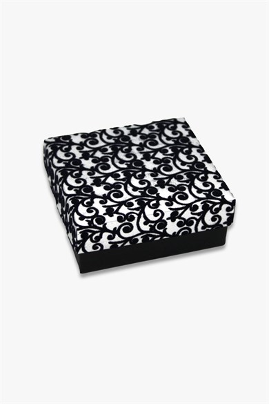 Flok Karton Kelepçe Ve Bilezik Kutusu (24 Adet)