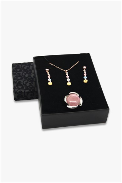 Flok Karton Set Takı Kutusu (12 Adet)