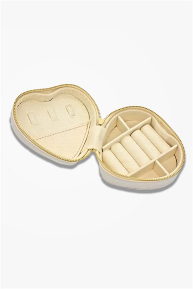 Kalpli Deri Takı Ve Mücevher Çantası