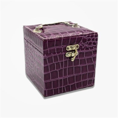 Kare Aynalı Takı Mücevher Ve Makyaj Çantası