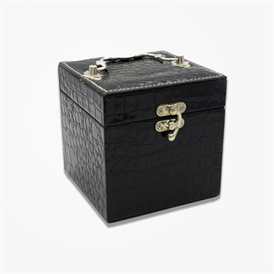 Kare Aynalı Takı Mücevher Ve Makyaj Çantası