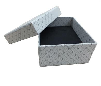 Karton Mini Set Kutusu Elmas Desenli