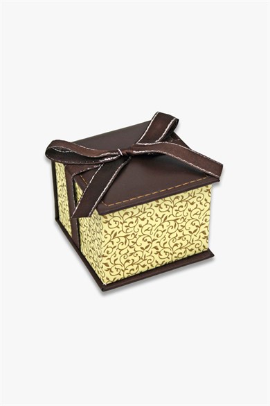 Kurdeleli Karton Kelepçe Ve Bilezik Kutusu (6 Adet)