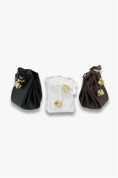 Paraşüt Deri Takı Kesesi (50 Adet)