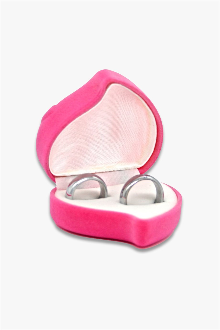 Kalp Model Alyans Kutusu (4 Adet)