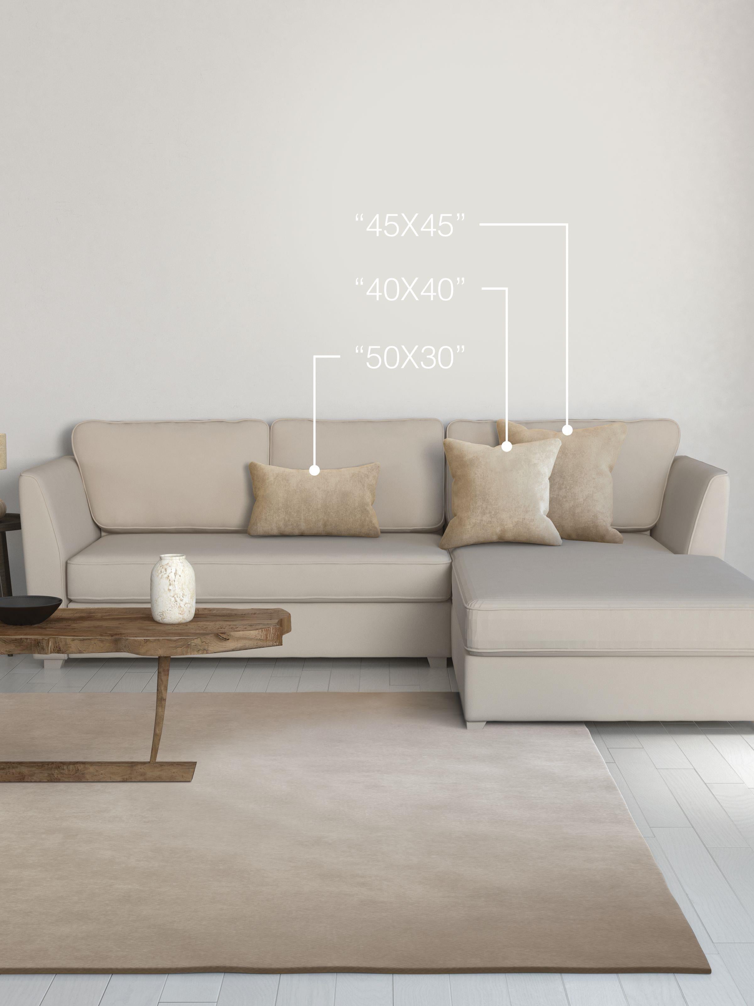 Home Daily Series Bej Rengi Kırlent Yastık Kılıfı