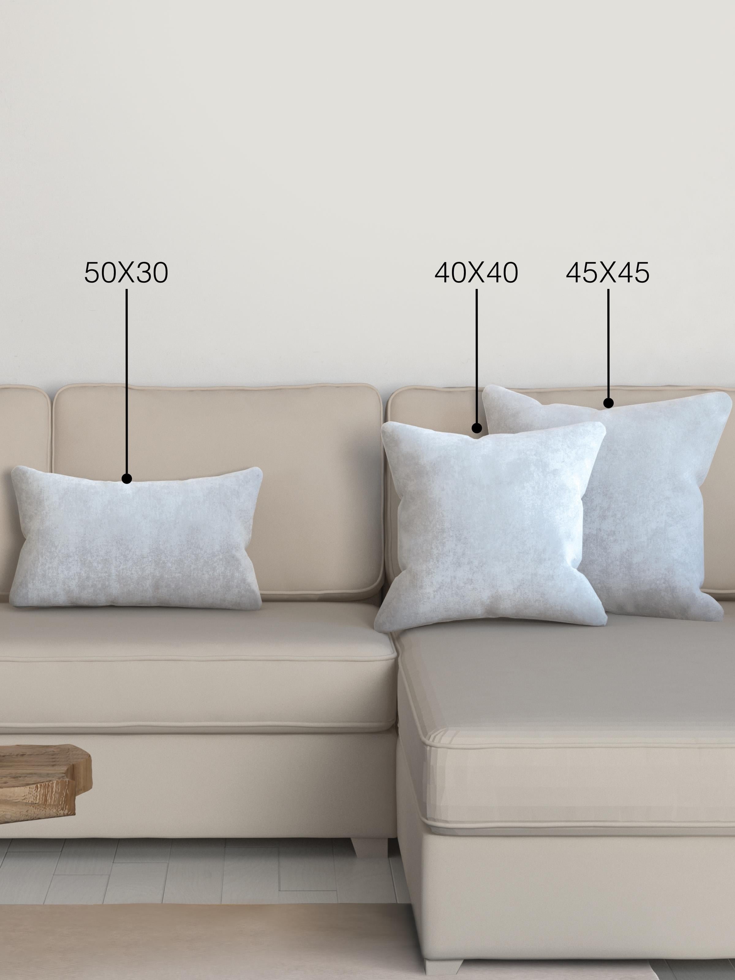 Home Daily Series Beyaz Renk Kırlent Yastık Kılıfı