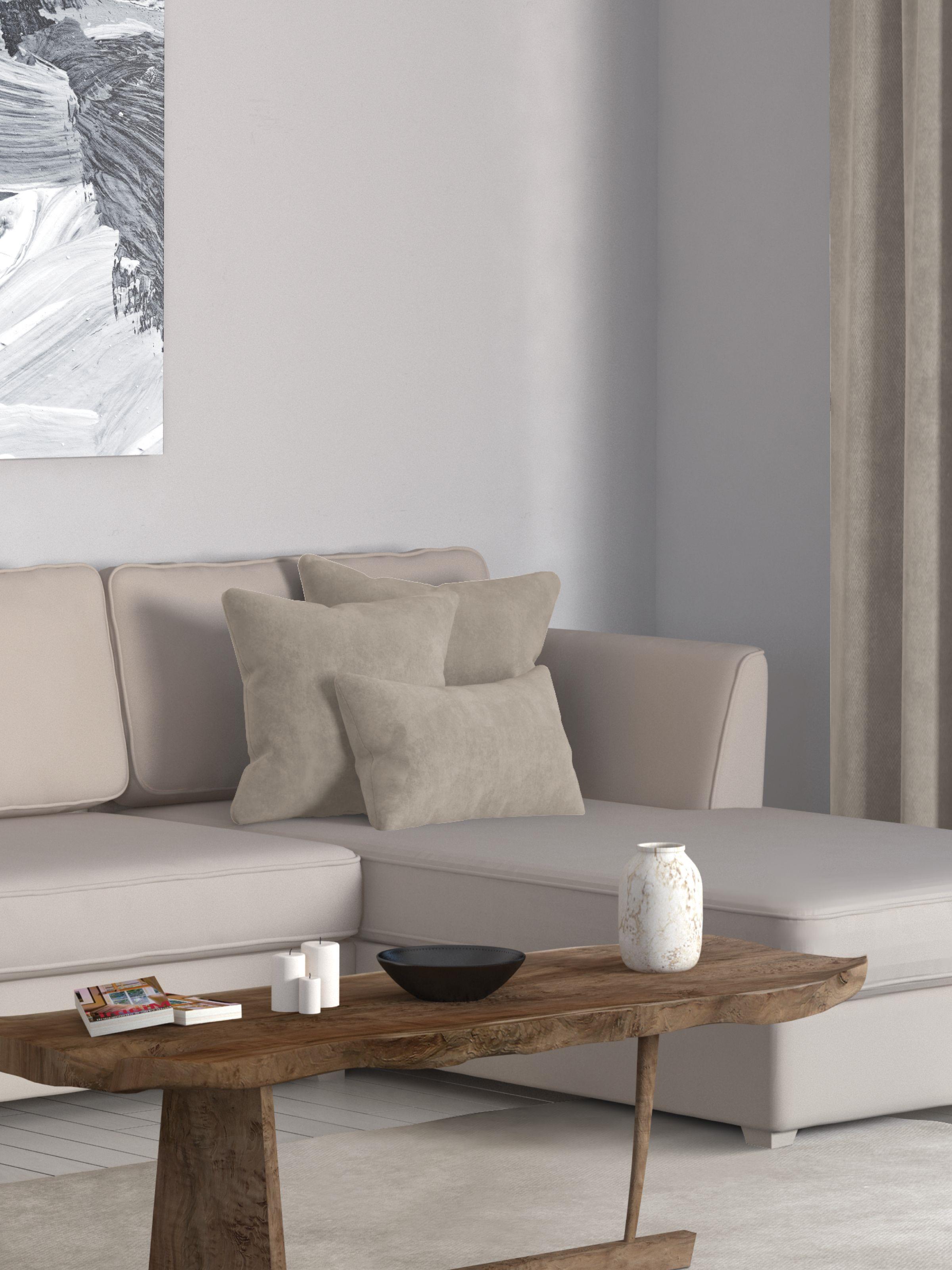 Home Daily Series Taş Rengi Kırlent Yastık Kılıfı