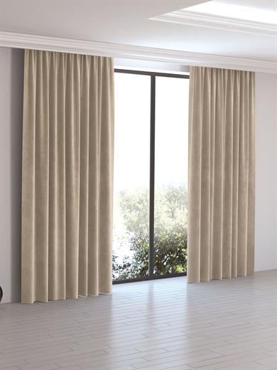 Bej Fon Perde 150x260