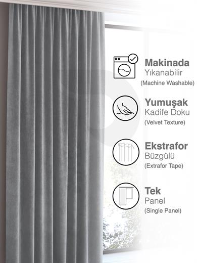 Home Daily Series Açık Gri Ada Fon Perde