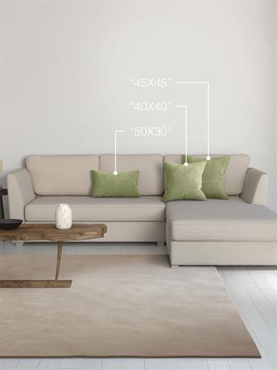 Home Daily Series Ada Çayı Rengi Kırlent Yastık Kılıfı