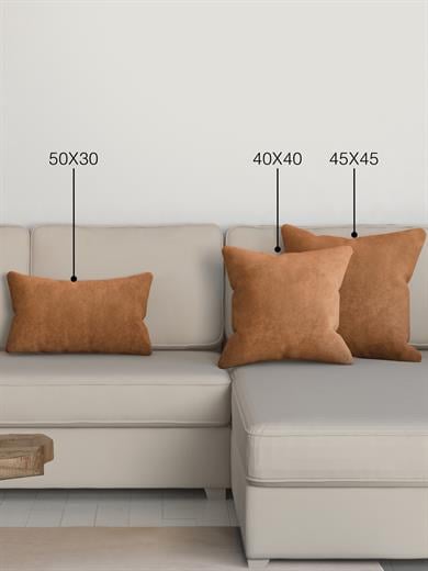 Home Daily Series Antik Renk Kırlent Yastık Kılıfı