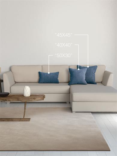 Home Daily Series Derin Mavi Rengi Kırlent Yastık Kılıfı