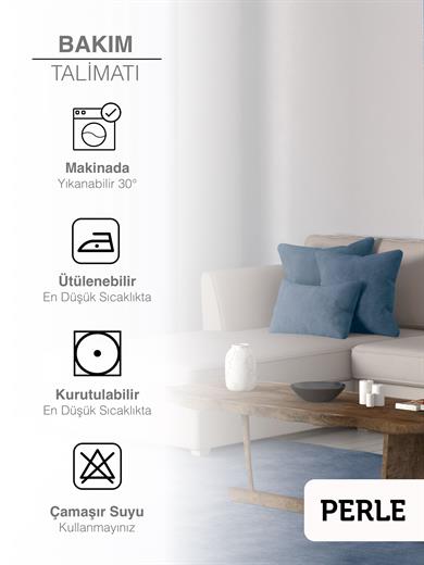 Home Daily Series Derin Mavi Rengi Kırlent Yastık Kılıfı