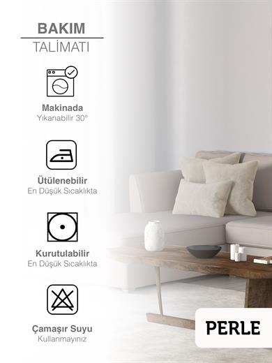 Home Daily Series Ekru Rengi Kırlent Yastık Kılıfı