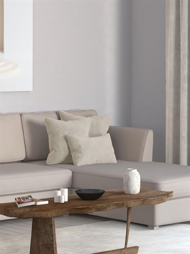 Home Daily Series Ekru Rengi Kırlent Yastık Kılıfı