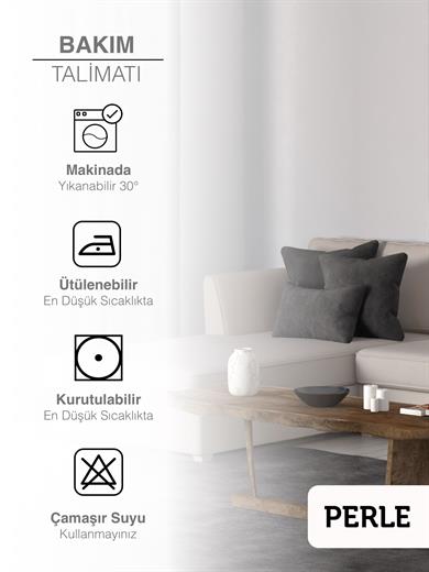 Home Daily Series Gri Renk Kırlent Yastık Kılıfı
