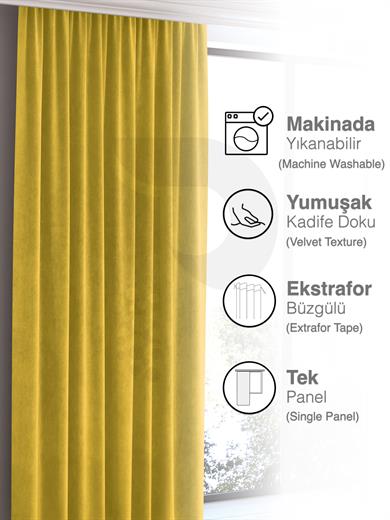 Home Daily Series Güneş Sarısı Ada Fon Perde