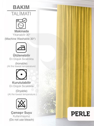 Home Daily Series Güneş Sarısı Ada Fon Perde