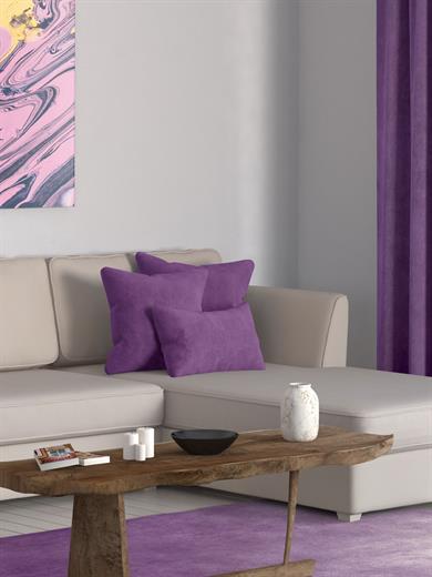 Home Daily Series Menekşe Moru Rengi Kırlent Yastık Kılıfı