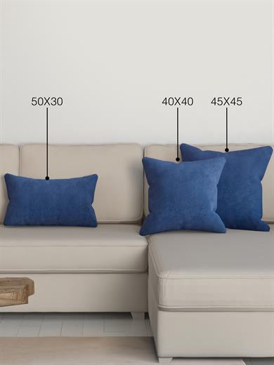 Home Daily Series Safir Rengi Kırlent Yastık Kılıfı