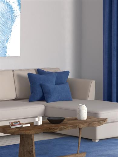 Home Daily Series Safir Rengi Kırlent Yastık Kılıfı