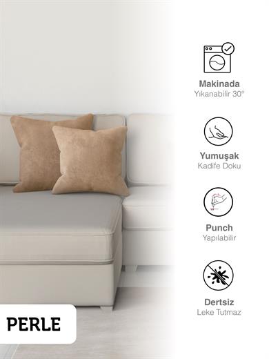 Home Daily Series Sahra Rengi Kırlent Yastık Kılıfı