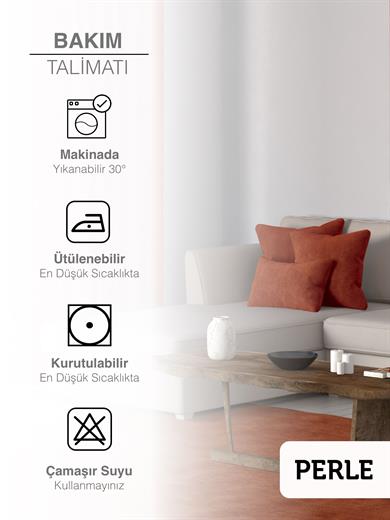 Home Daily Series Tarçın Rengi Kırlent Yastık Kılıfı
