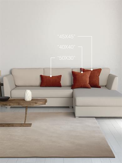 Home Daily Series Tarçın Rengi Kırlent Yastık Kılıfı