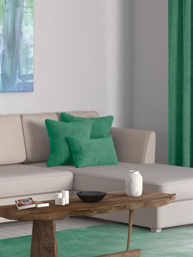 Home Daily Series Zümrüt Yeşili Rengi Kırlent Yastık Kılıfı