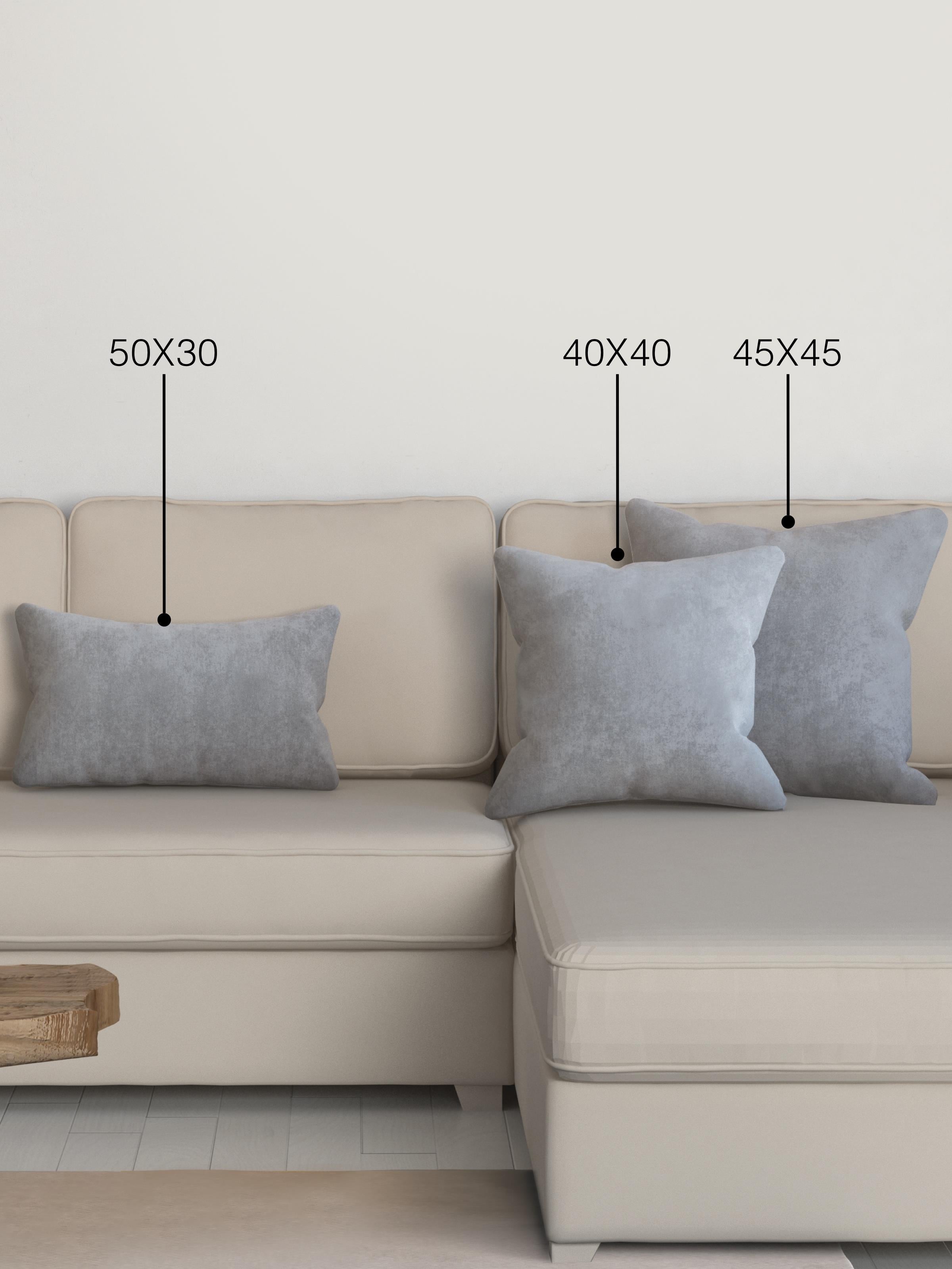 Home Daily Series Açık Gri Renk Kırlent Yastık Kılıfı