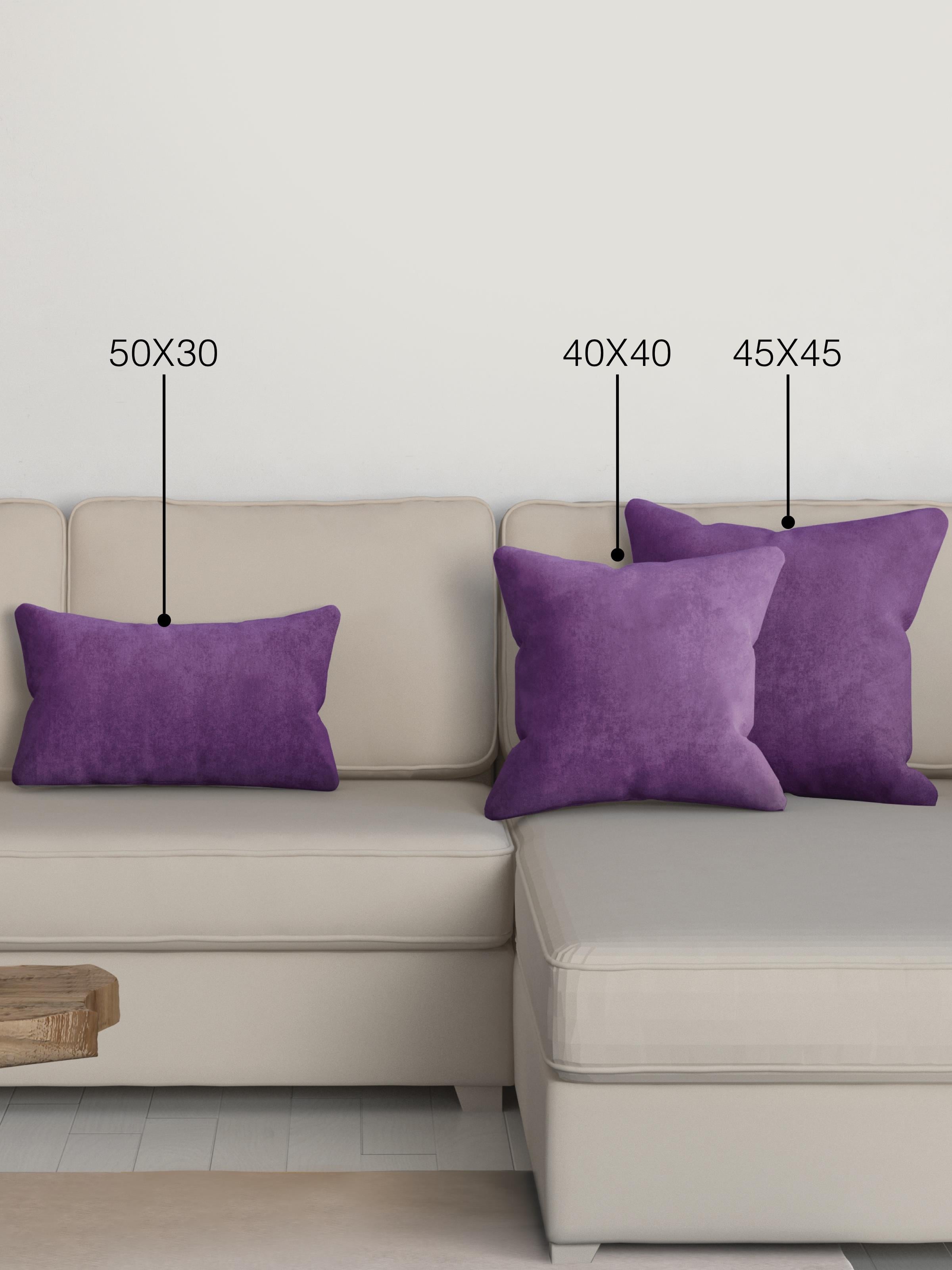 Home Daily Series Menekşe Moru Rengi Kırlent Yastık Kılıfı